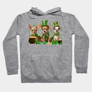 My Chihuahua Is My Lucky Charm St Patricks Day Hoodie